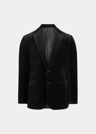 Blazer Ralph Lauren Hombre Negros - Kent Velvet - FPTXK6417